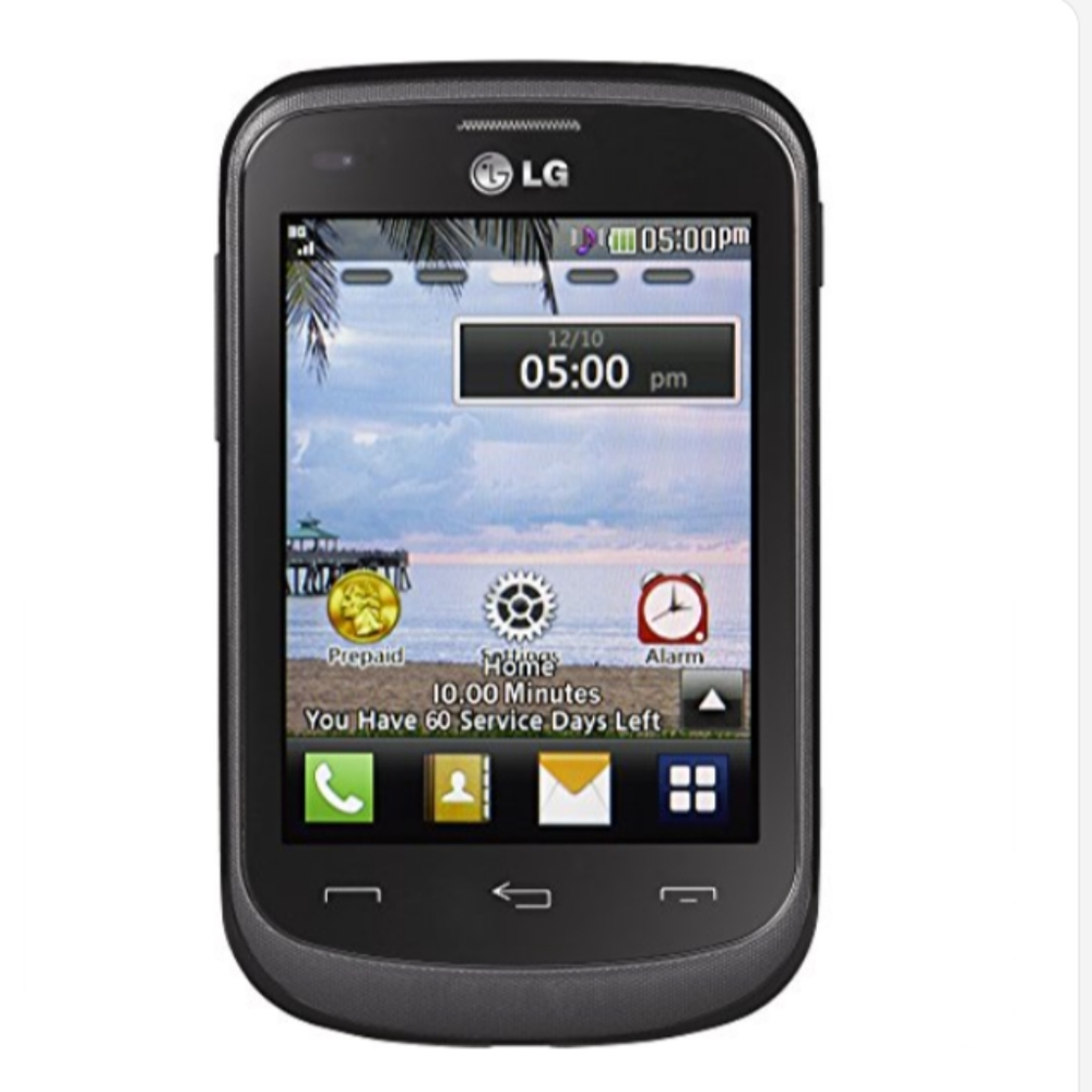 LG 306G Black TracFone Cellular Phone